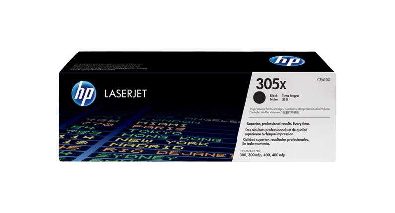 Cartouche de toner noir HP CE410X d'origine - 305X