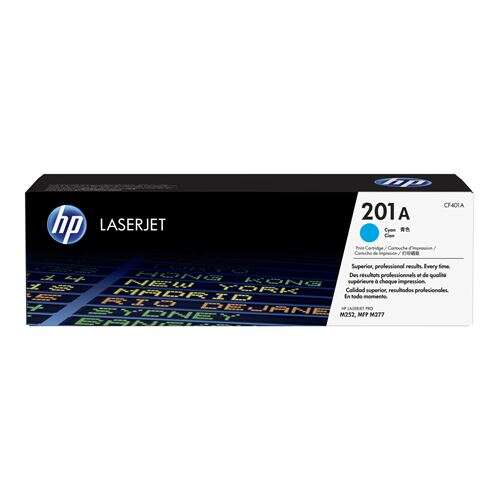 Toner cyan HP CF401A d'origine - 201A