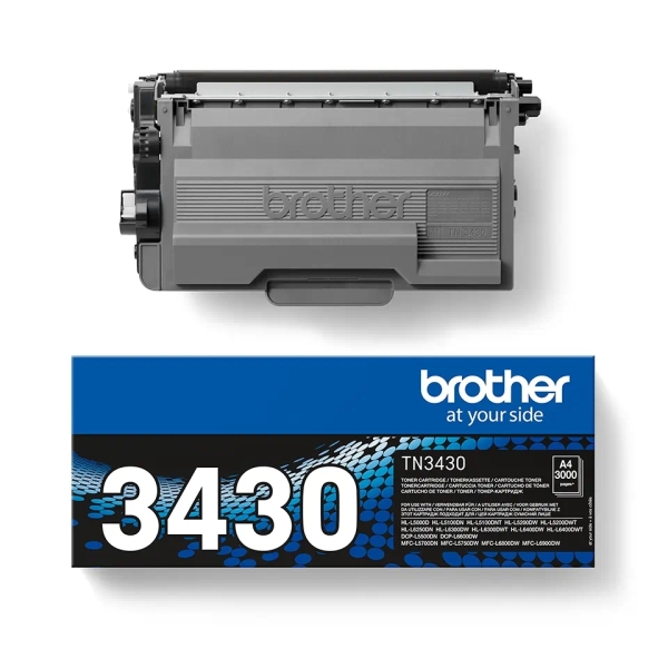 100784_1.jpg Cartouche de toner noire originale Brother TN3430 – Image 1