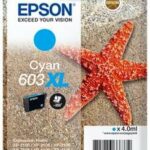 Cartouche d'encre cyan originale Epson 603XL - C13T03A24010