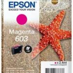 Cartouche d'encre magenta originale Epson 603 - C13T03U34010