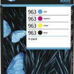 HP 963 pack de 4 cartouches d'encre authentiques - 6ZC70AE
