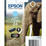 Cartouche d'encre cyan clair originale Epson T2425 (24) - C13T24254012