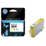 Cartouche d'encre jaune HP 364 authentique - CB320EE