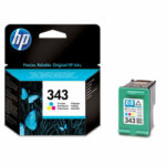 HP 343 couleur cartouche d'encre authentique - C8766EE