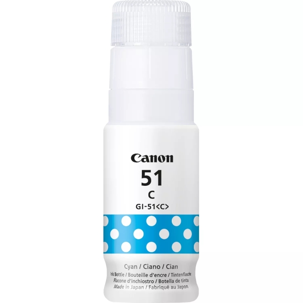 142644_1-1.jpg Canon GI51 cyan bouteille d'encre originale - GI51C/4546C001 – Image 1