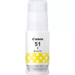 Canon GI51 jaune bouteille d'encre d'origine - GI51Y/4548C001