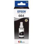 Bouteille d'encre noire originale Epson T6641 - C13T664140