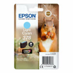 Cartouche d'encre cyan clair Epson 378 d'origine - C13T37854010