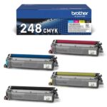 Pack de 4 cartouches de toner originales Brother TN248CMYK - TN248VAL