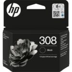 HP 308 noire cartouche d'encre authentique - 7FP21UE