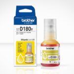 Bouteille d'encre jaune originale Brother BTD180Y - BTD180Y