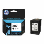 HP 302 noire cartouche d'encre authentique - F6U66AE