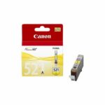 Cartouche d'encre jaune originale Canon CLI521 - 2936B001
