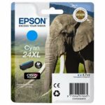 Cartouche d'encre cyan originale Epson T2432 (24XL) - C13T24324012