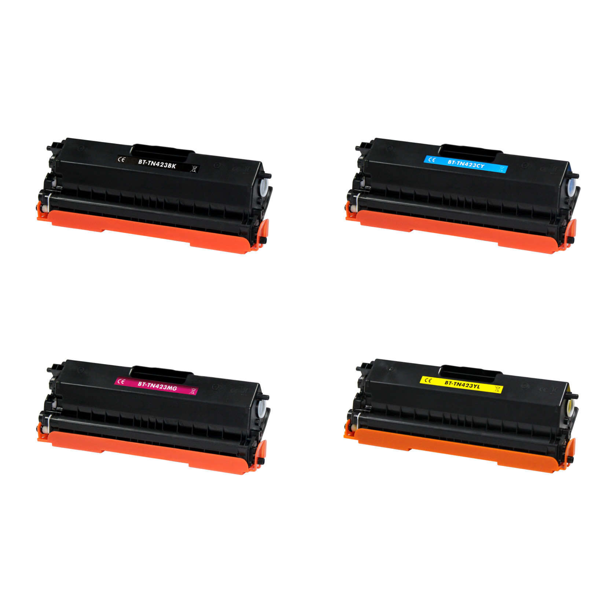 Design sans titre (1) TN423 PACK BCMY 4 Cartouches de toner génériqueBrother TN421/TN423/TN426 – Image 1