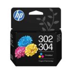 Cartouche d'encre couleur HP 302/304 authentique - B7RT6AE/F6U65AE/N9K05AE